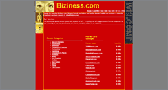 Desktop Screenshot of biziness.com